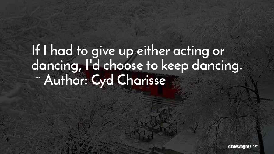 Funny Boxing Quotes By Cyd Charisse