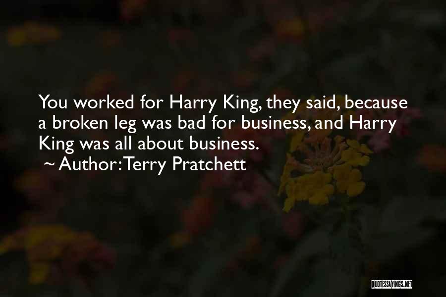 Funny Broken Leg Quotes By Terry Pratchett