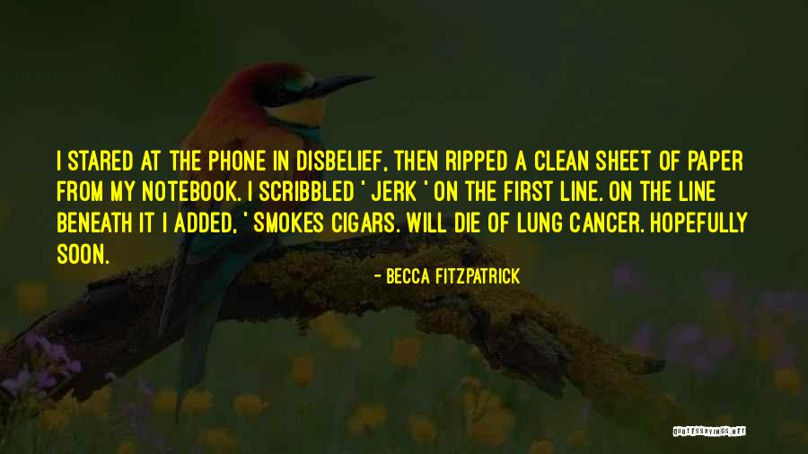 Funny But Clean Quotes By Becca Fitzpatrick Funny But Clean Quotes By Becca Fitzpatrick