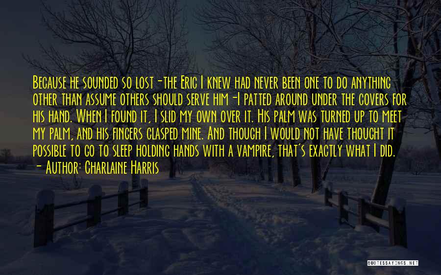 Funny Can't Sleep Quotes By Charlaine Harris