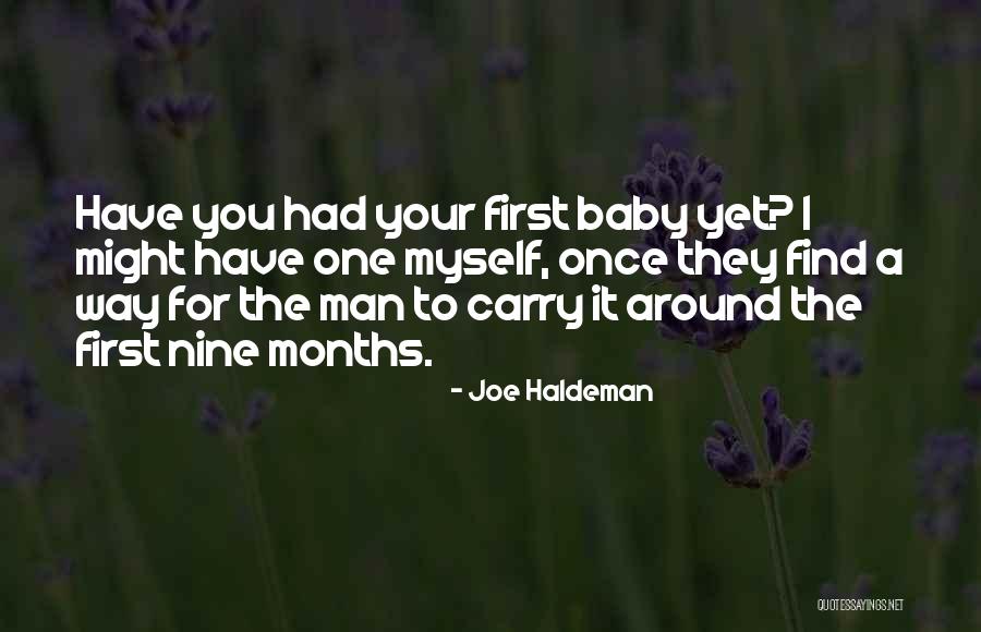 Funny Carry On Quotes By Joe Haldeman