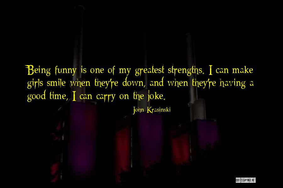 Funny Carry On Quotes By John Krasinski Funny Carry On Quotes By John Krasinski