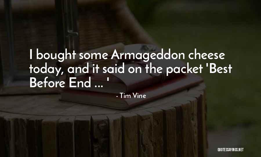 Funny Cheese Quotes By Tim Vine