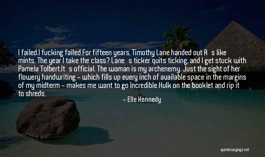 Funny Class Quotes By Elle Kennedy Funny Class Quotes By Elle Kennedy