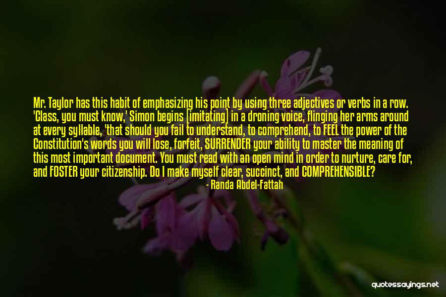 Funny Class Quotes By Randa Abdel-Fattah Funny Class Quotes By Randa Abdel-Fattah