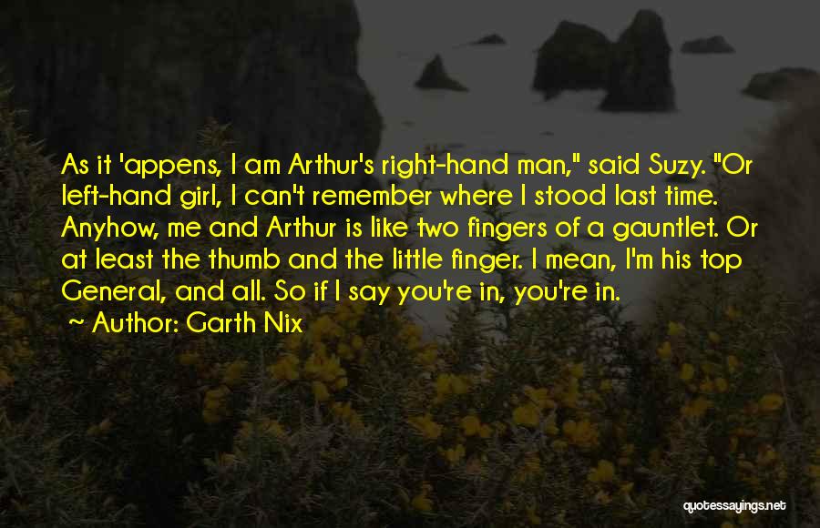 Funny Clever Quotes By Garth Nix