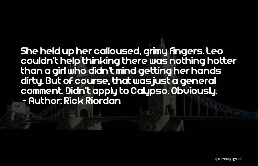 Funny Comment Quotes By Rick Riordan