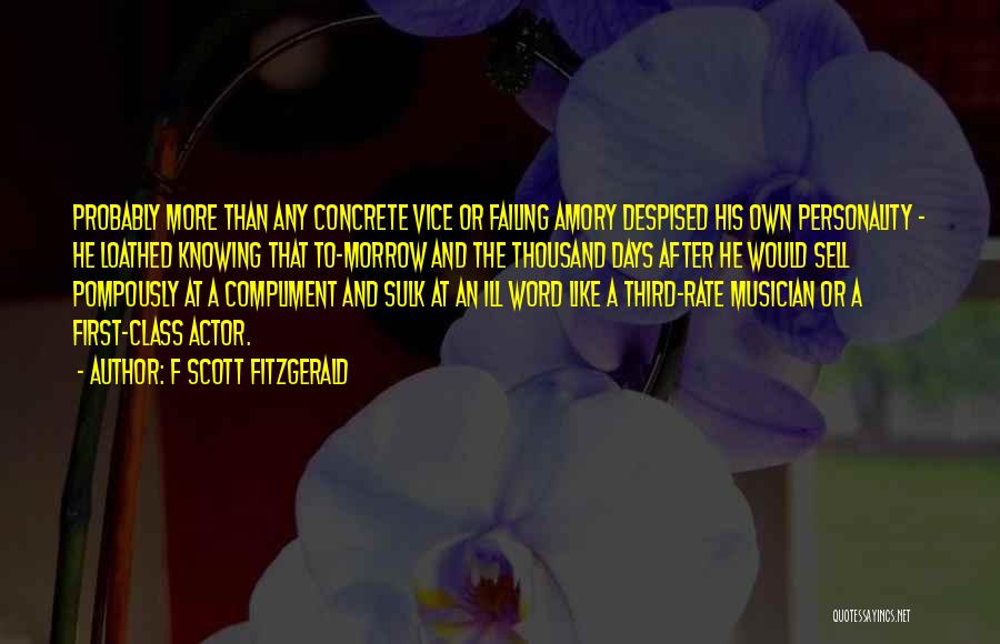 Funny Compliment Quotes By F Scott Fitzgerald