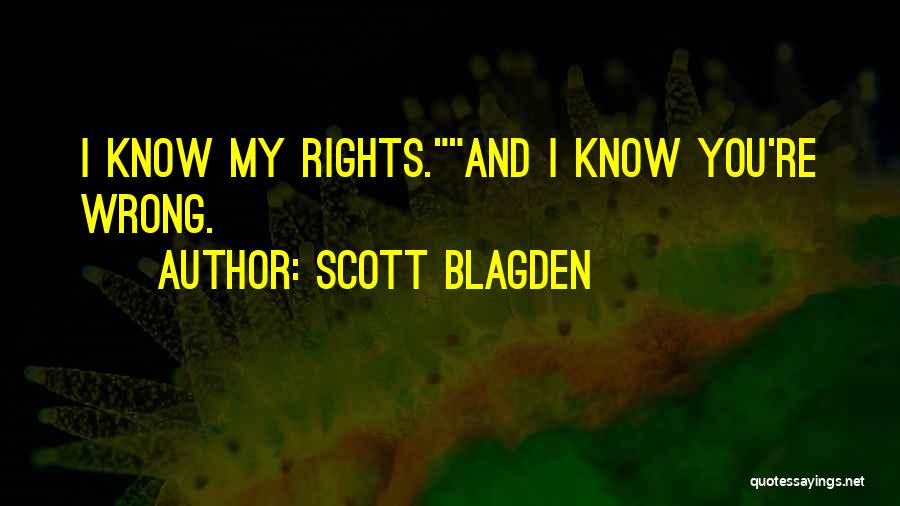 Funny Conversation Quotes By Scott Blagden