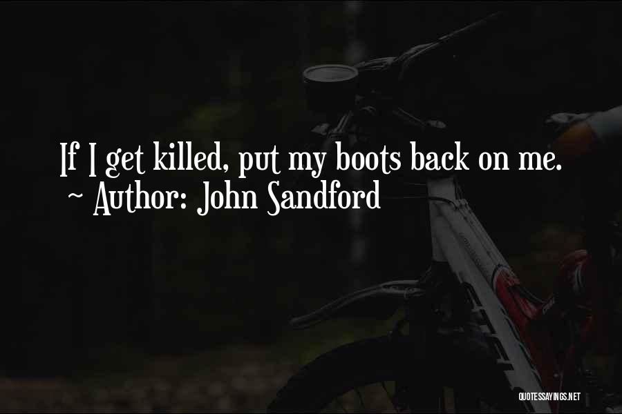 Funny Cook Quotes By John Sandford