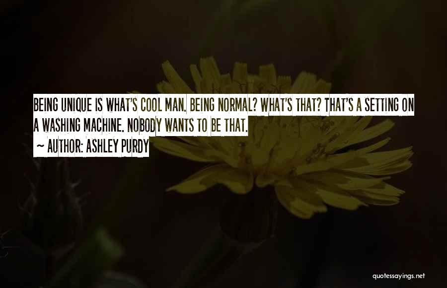 Funny Cool Quotes By Ashley Purdy