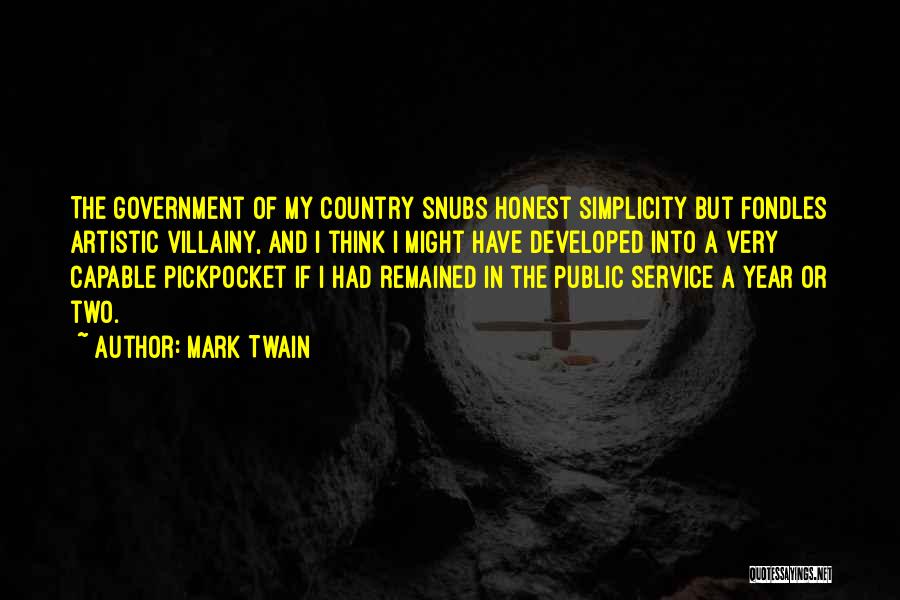 Funny Corrupt Government Quotes By Mark Twain