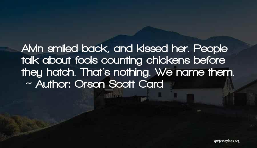 Funny Counting Quotes By Orson Scott Card