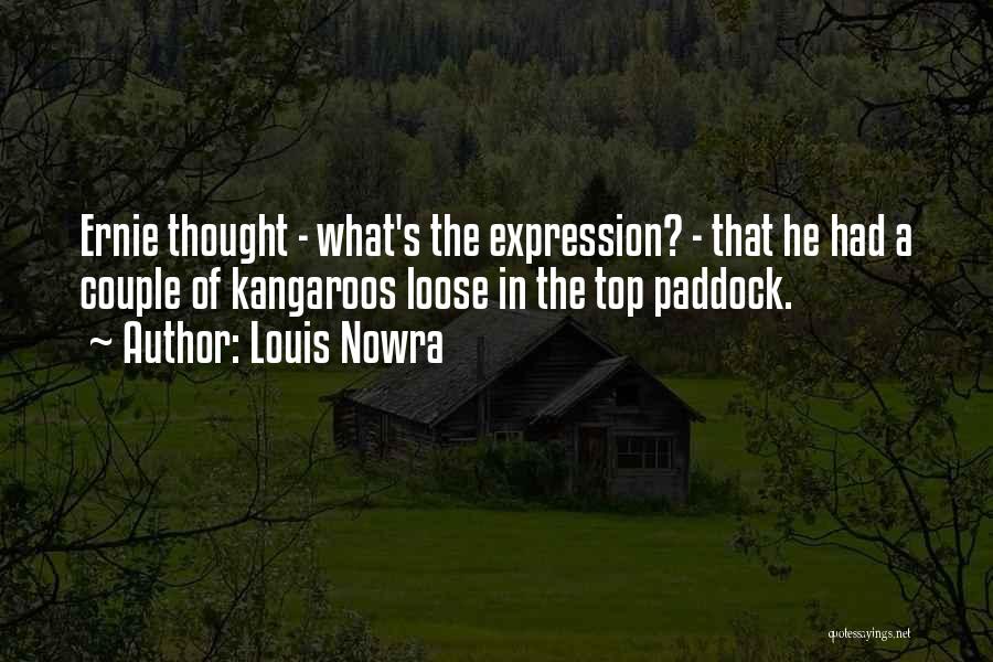 Funny Couple Quotes By Louis Nowra