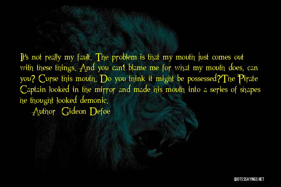 Funny Curse Quotes By Gideon Defoe