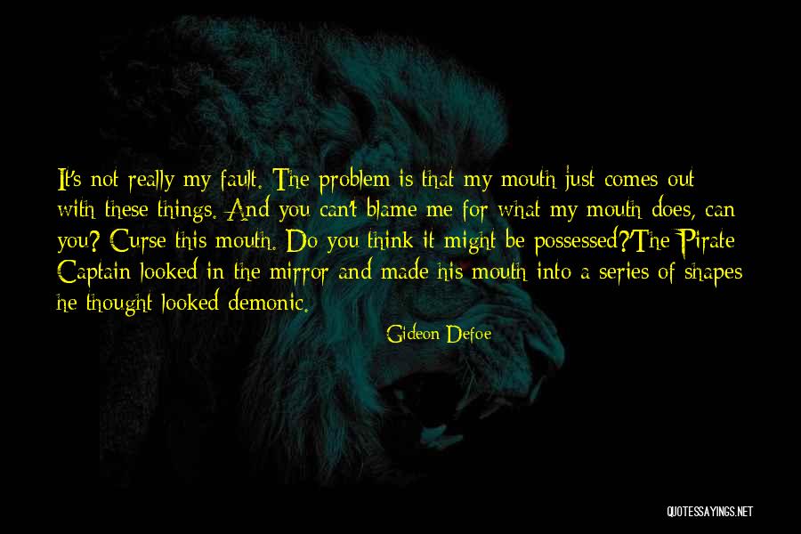 Funny Curse Quotes By Gideon Defoe