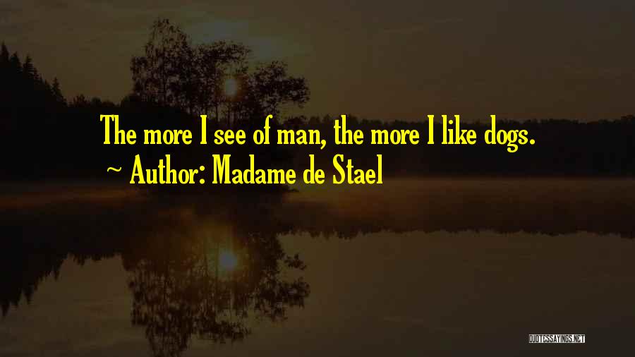Funny De-stress Quotes By Madame De Stael