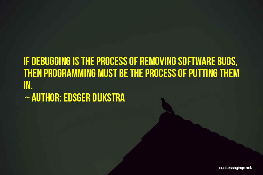 Funny Debugging Quotes By Edsger Dijkstra