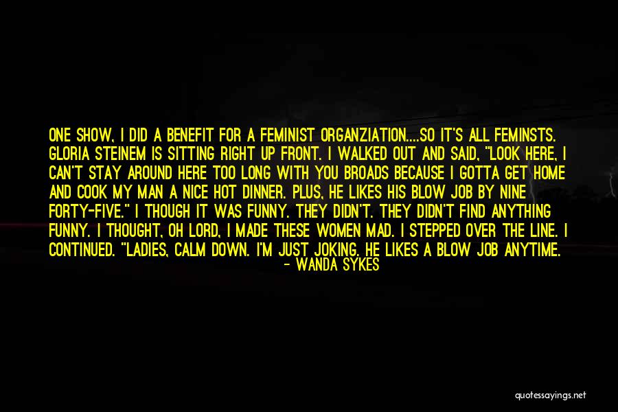 Funny Dinner Quotes By Wanda Sykes Funny Dinner Quotes By Wanda Sykes