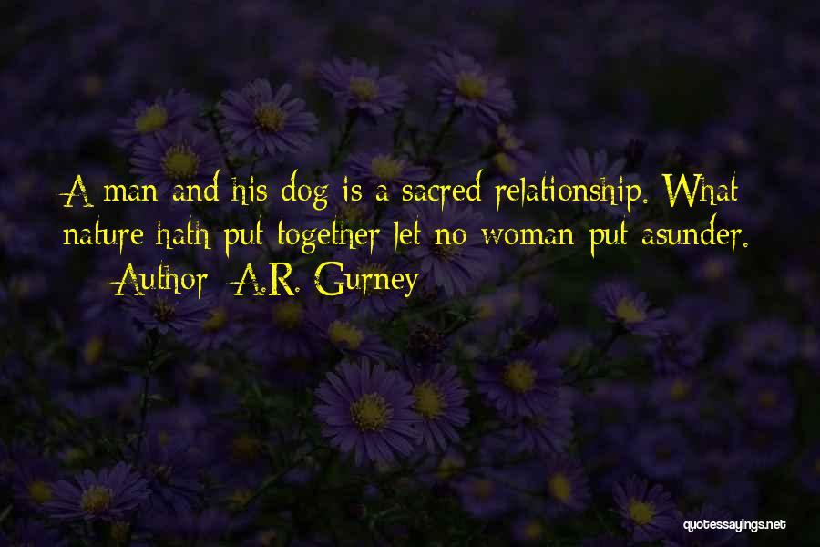 Funny Dog Quotes By A.R. Gurney