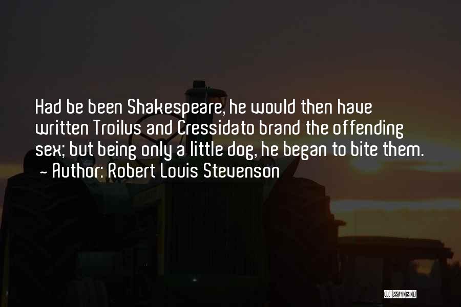 Funny Dog Quotes By Robert Louis Stevenson