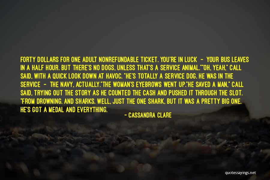 Funny Dollars Quotes By Cassandra Clare