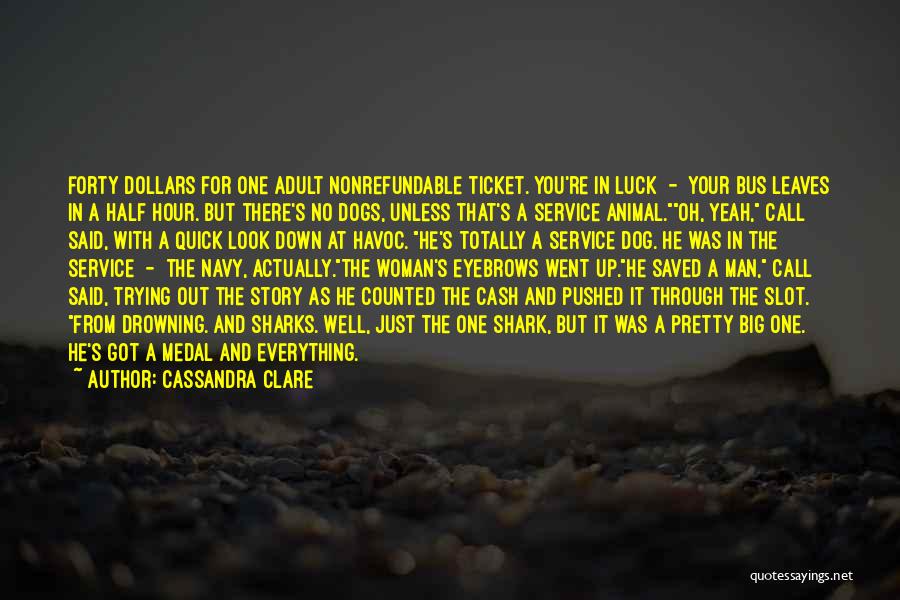 Funny Down And Out Quotes By Cassandra Clare