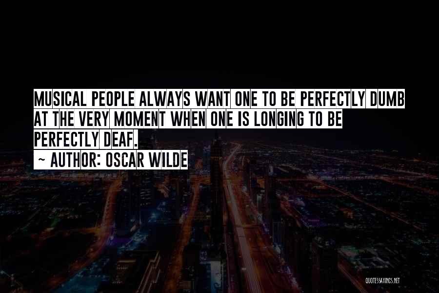 Funny Dumb Quotes By Oscar Wilde