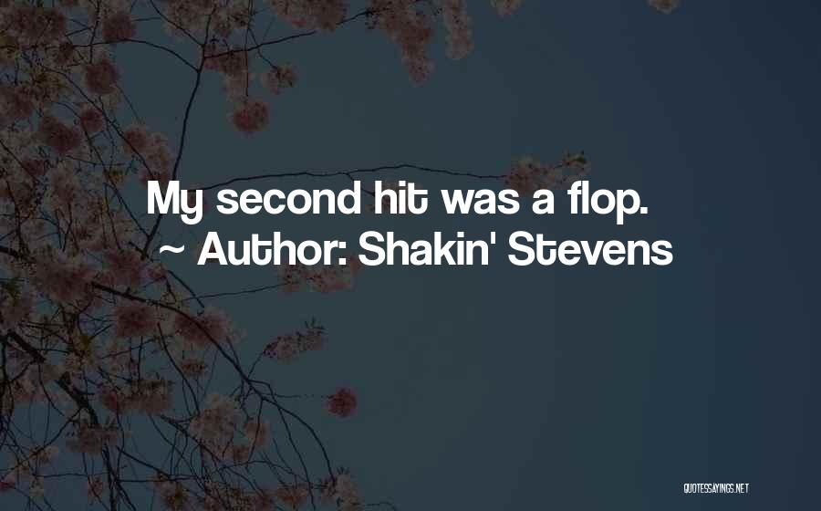 Funny Dumb Quotes By Shakin' Stevens