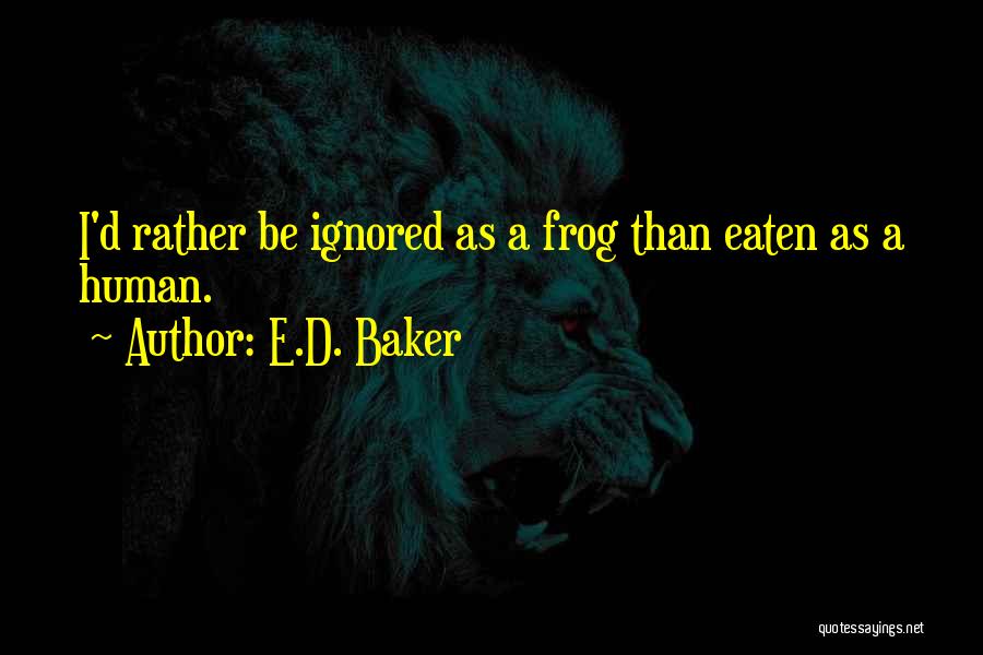 Funny E-commerce Quotes By E.D. Baker