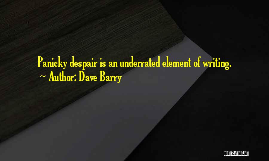 Funny Element Quotes By Dave Barry