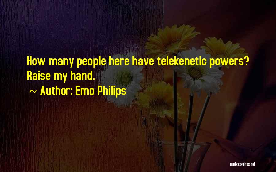 Funny Emo Quotes By Emo Philips