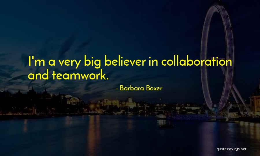 Funny Employee Engagement Quotes By Barbara Boxer