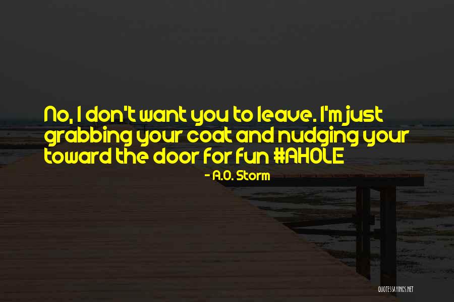 Funny Entertaining Quotes By A.O. Storm Funny Entertaining Quotes By A.O. Storm