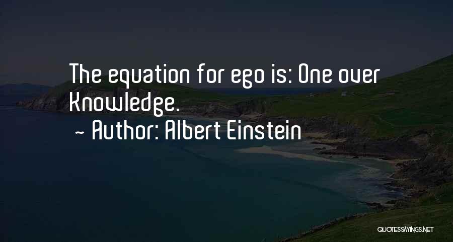 Funny Equation Quotes By Albert Einstein