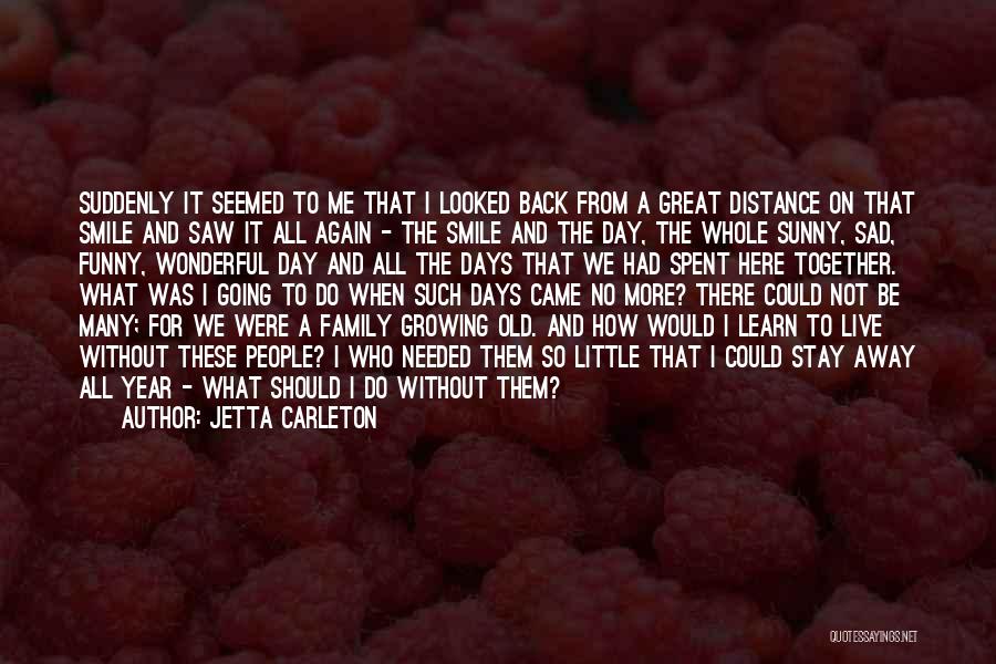 Funny Family Day Quotes By Jetta Carleton