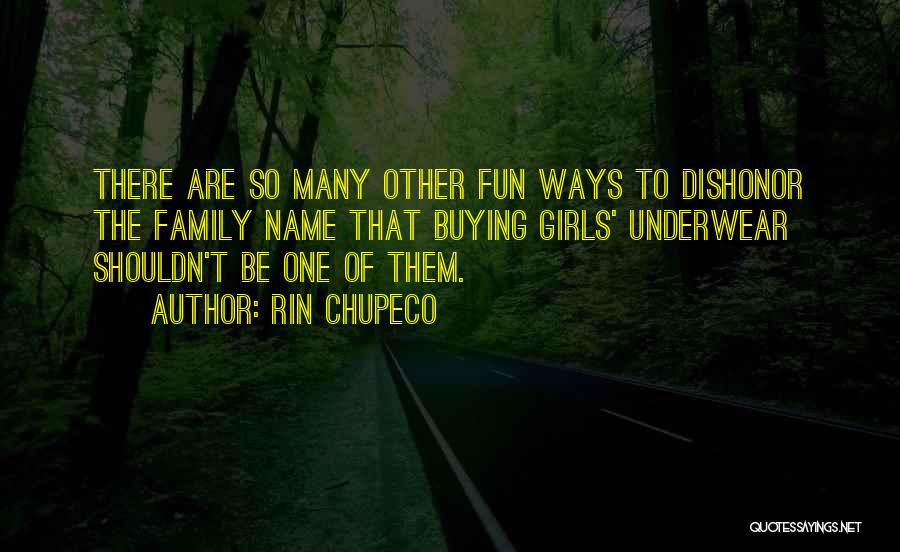 Funny Family Quotes By Rin Chupeco
