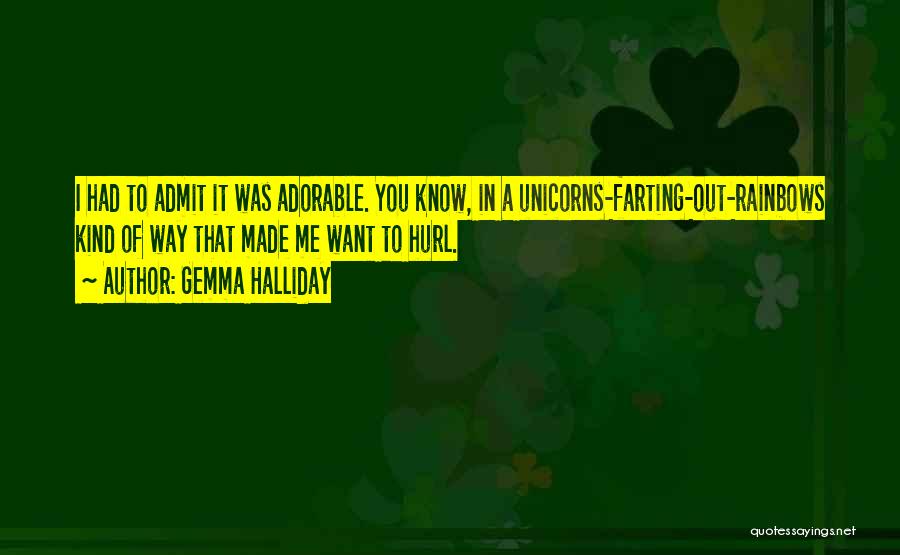 Funny Farting Quotes By Gemma Halliday