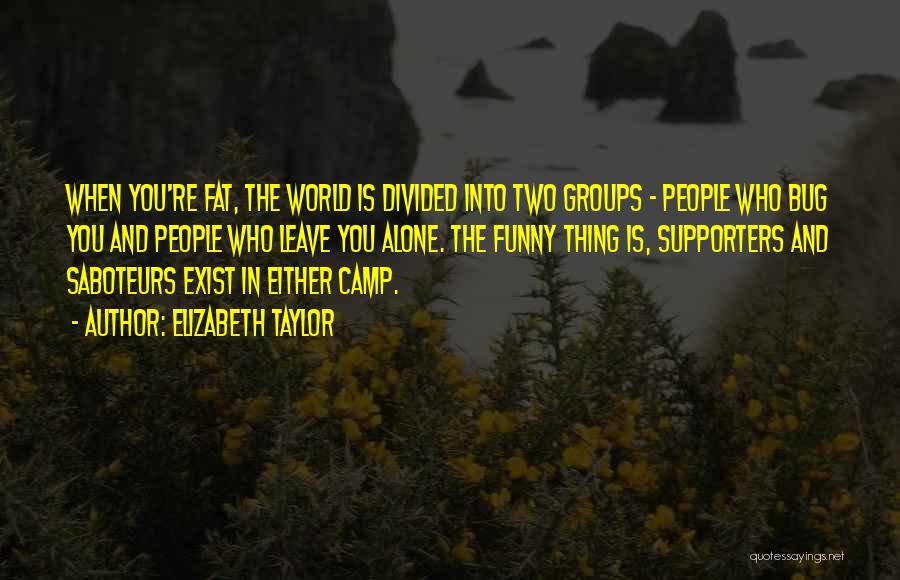 Funny Fat Quotes By Elizabeth Taylor