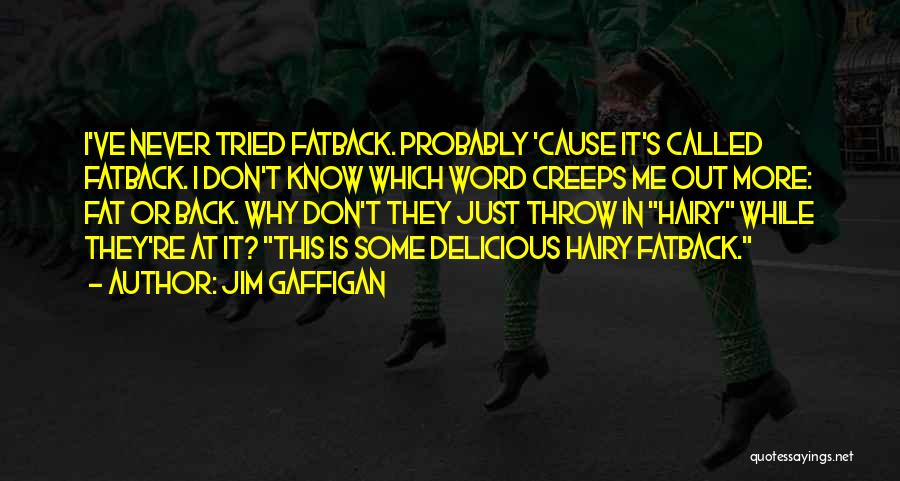 Funny Fat Quotes By Jim Gaffigan