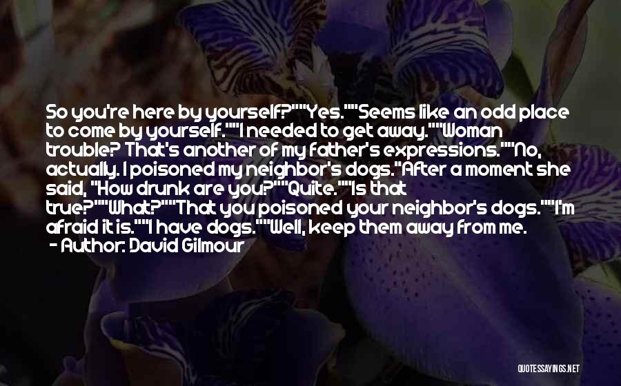 Funny Father Quotes By David Gilmour