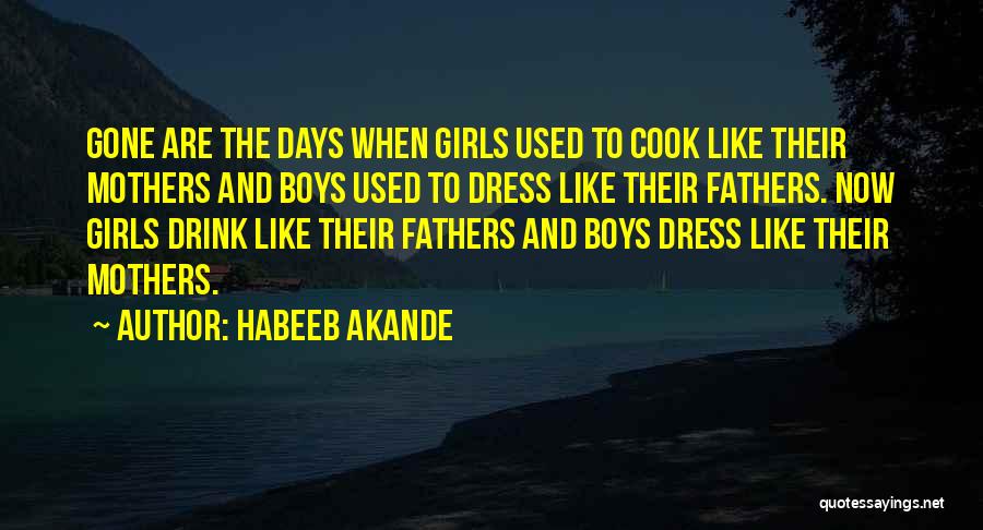 Funny Father Quotes By Habeeb Akande
