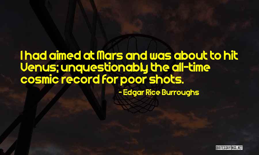 Funny Fiction Quotes By Edgar Rice Burroughs