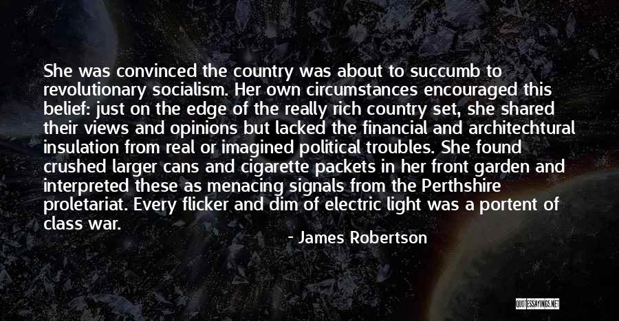 Funny Fiction Quotes By James Robertson