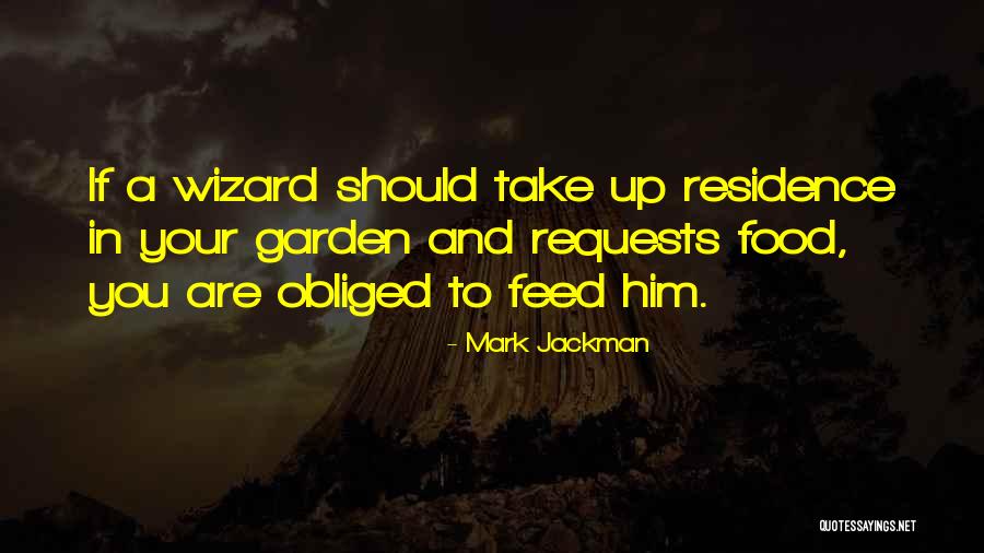 Funny Fiction Quotes By Mark Jackman