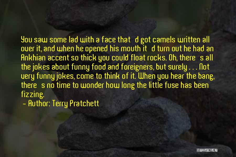 Funny Food Quotes By Terry Pratchett