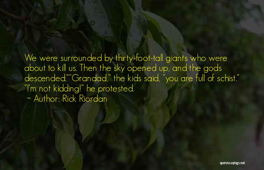 Funny Foot Quotes By Rick Riordan