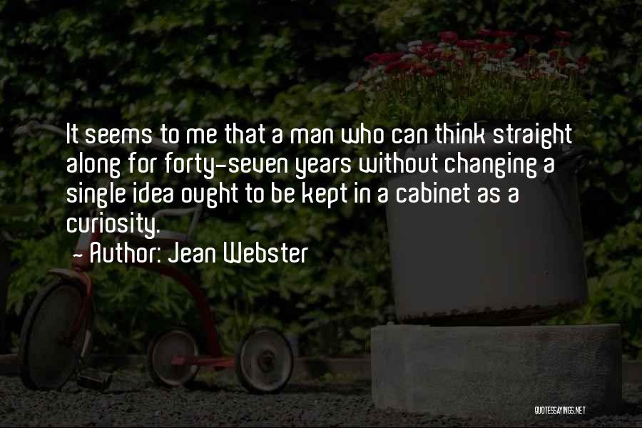 Funny Forty Quotes By Jean Webster