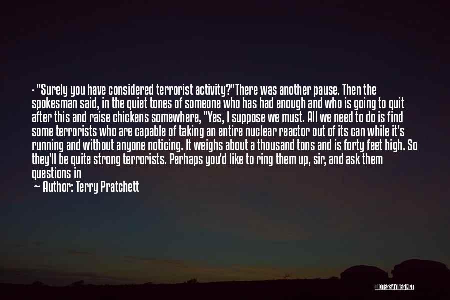 Funny Forty Quotes By Terry Pratchett