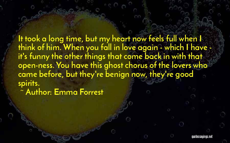 Funny Ghost Quotes By Emma Forrest